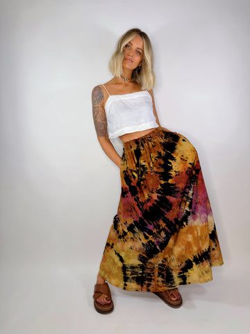 Draw String Maxi Skirt - L/XL