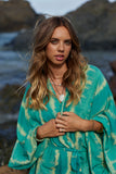 Mid Length Kimono ~ Sea Glass