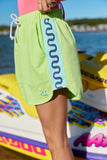 (WS) Wave Racer Shorts ~ Chartreuse - Only Lovers Left