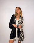 Mid Length Kimono ~ Stone Yin Yang - Only Lovers Left