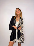 Mid Length Kimono ~ Stone Yin Yang - Only Lovers Left