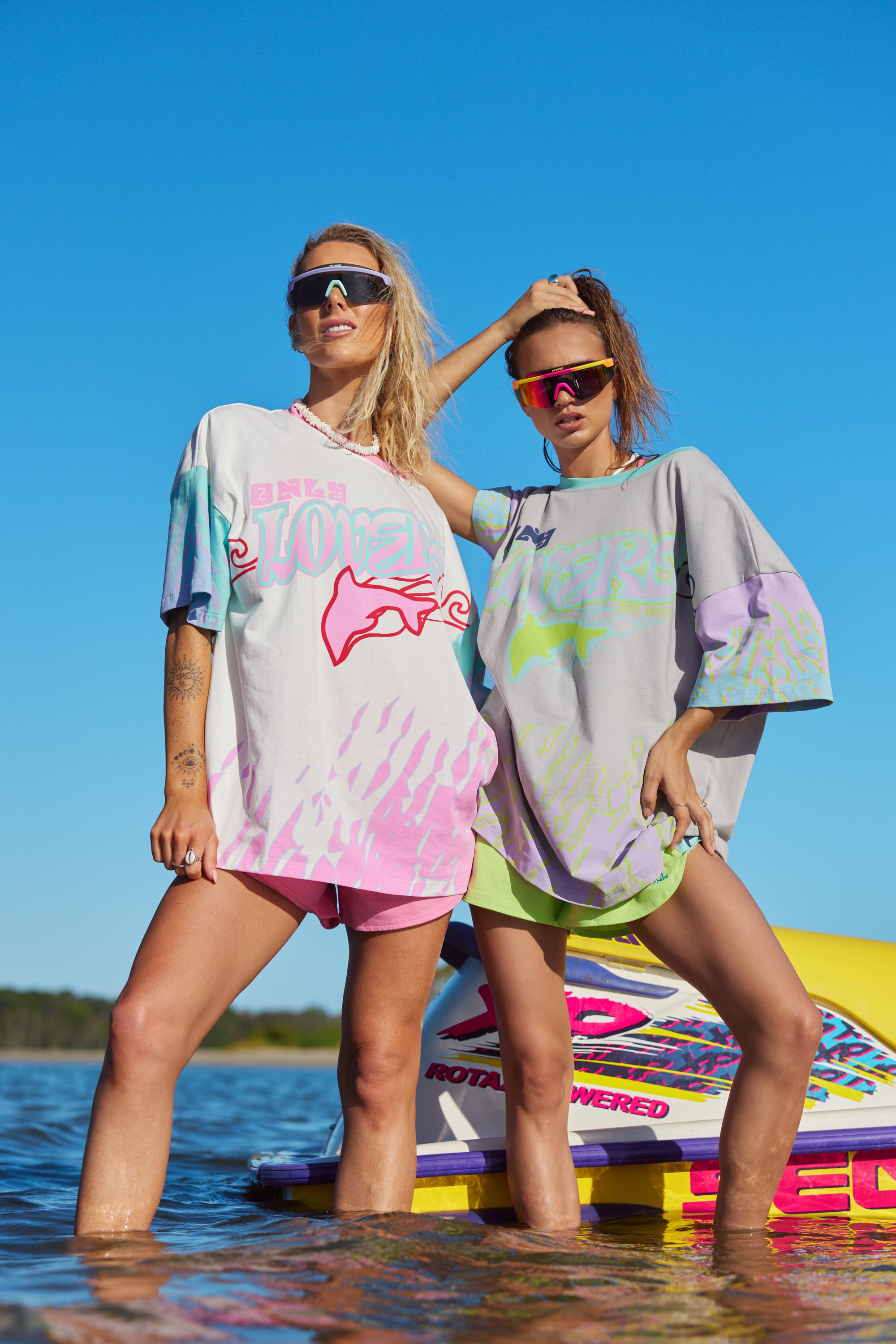 (WS) Wave Racer Tee ~ Salt - Only Lovers Left