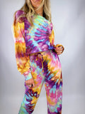 Crop Jumper - Size M/L (Retro Rainbow)