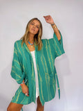 Mid Length Kimono ~ Sea Glass