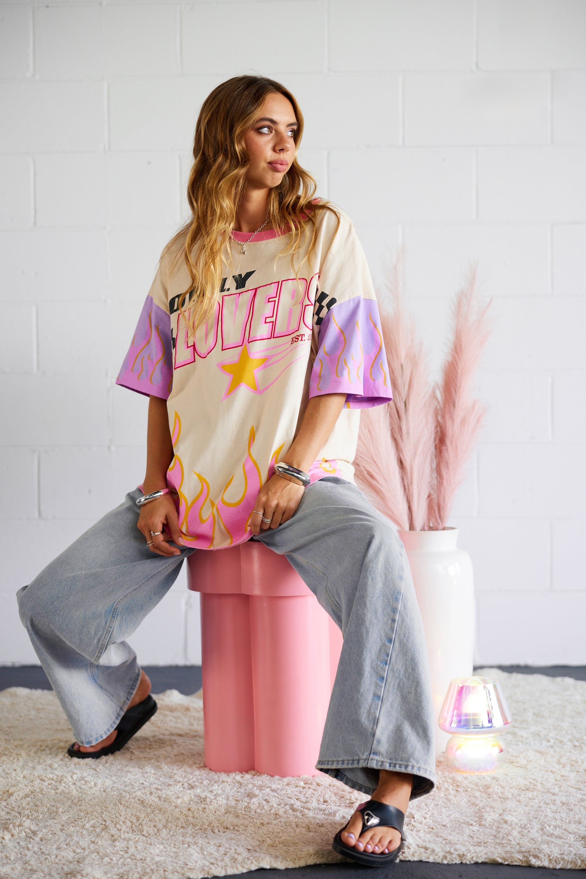 Moto Tee - Cream - Only Lovers Left