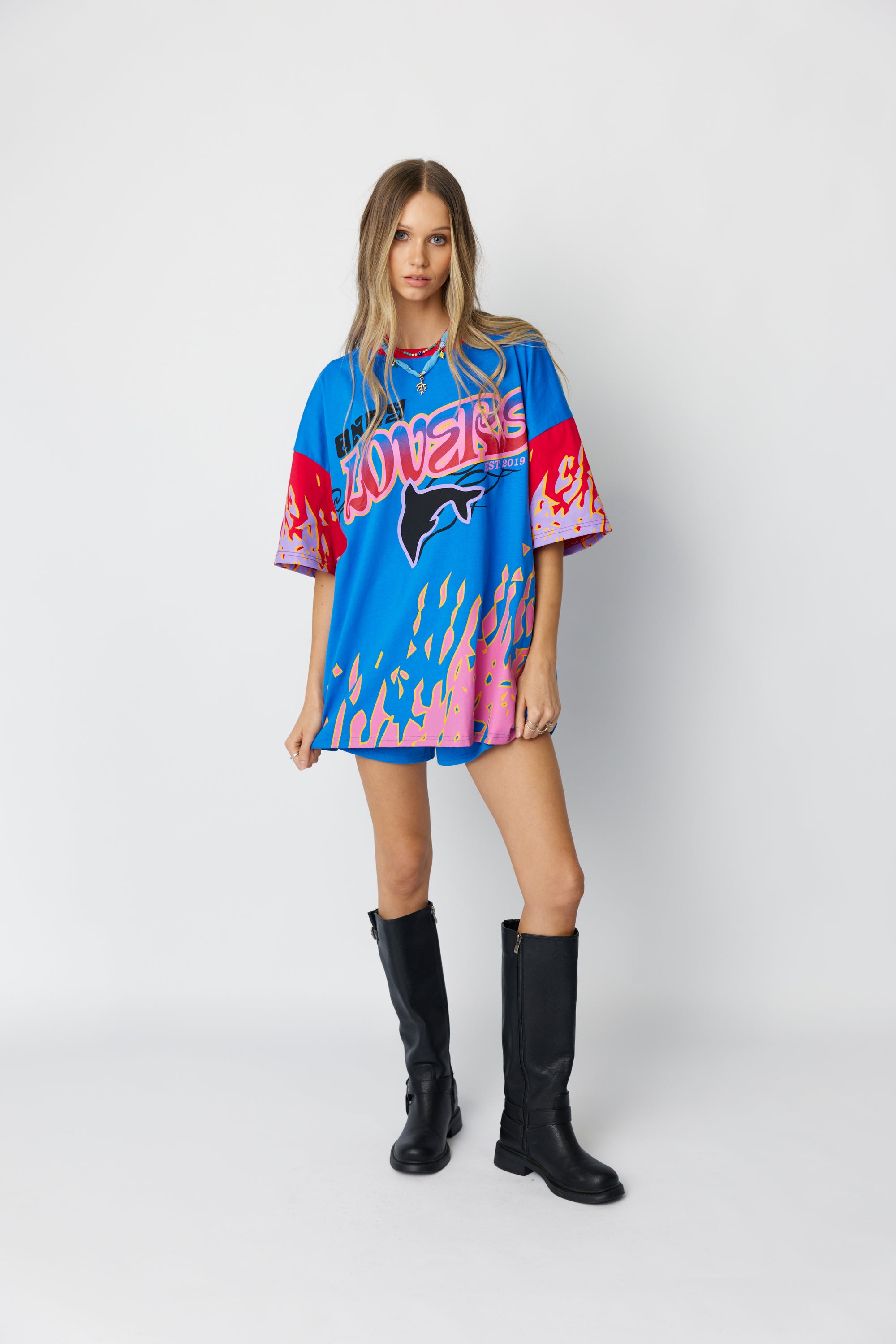 Wave Racer Tee ~ Cobalt - Only Lovers Left