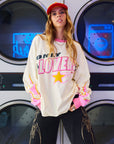 Moto Long Sleeve Tee - Cream - Only Lovers Left