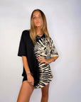 Tee Dress ~ Stone Yin Yang - Only Lovers Left