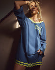‘The Roses’ Tee Dress - Avalon