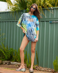 Starburst Tie Dye Tee - Tropical Crush