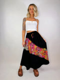 Draw String Maxi Skirt - S/M