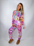 Crop Jumper - Size M/L (Colour Bomb)