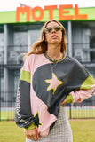 Yin Yang Long Sleeve Tee ~ Lime Charcoal
