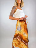 Draw String Maxi Skirt - S/M