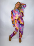 Crop Jumper - Size XL/2XL (Retro Rainbow)