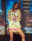 (WS) Serpent Tee ~ Lime - Only Lovers Left
