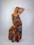 Maxi Slip Dress - Size XL/2XL